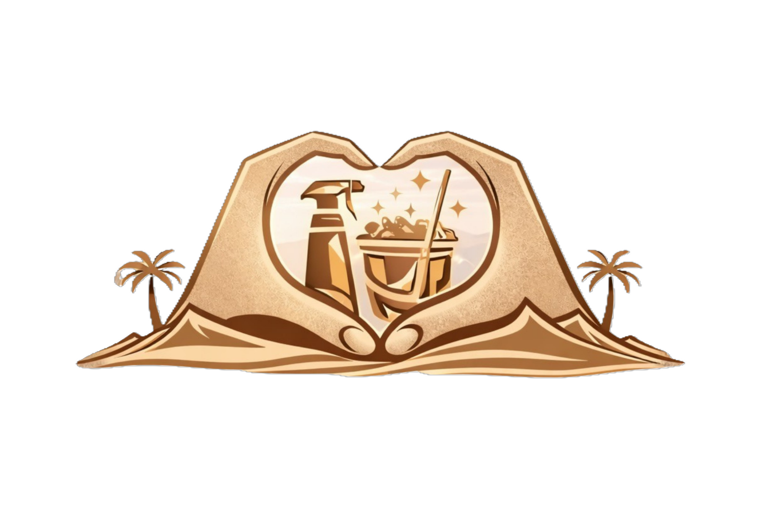 Desert's Finest Cleaning Co. logo